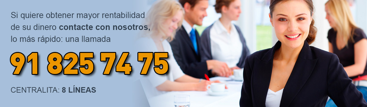 Contacte con punto financiero inversiones