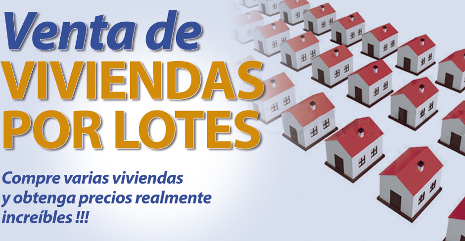 venta de lotes de viviendas para inversores